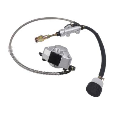 Imagem de Conjunto de Pinça de Cilindro Mestre de Freio Hidráulico de Disco de pé Traseiro para ATV - Estabilidade Aprimorada e Segurança Aprimorada