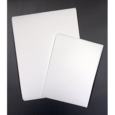 Imagem de RTL43] 10 folhas x tamanho A3, folha de tecido autoadesivo a jato de tinta | Folha têxtil autoadesiva para jato de tinta | Adesivo de tela autoadesivo para artesanato, adesivo de foto, adesivo de