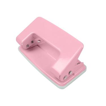 Imagem de Furador de 2 furos, furador para artesanato, ferramenta de perfuração de furo duplo, furador manual de folhas soltas, capacidade de perfuração de 10 folhas, baixa força para livros soltos A4/A5/B5,