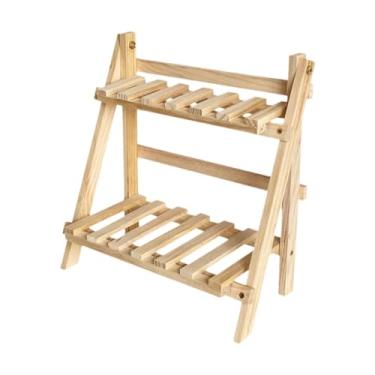 Imagem de Ioensy Suporte de Mesa em Madeira com Duas Camadas para Estudo E Escritório