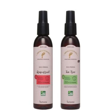 Imagem de Kit Água Termal Tea Tree e Grapefruit - Oleosidade - Via Aroma