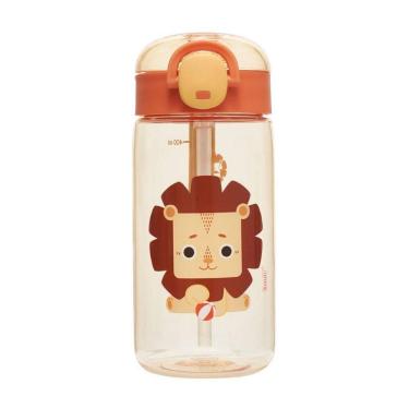 Imagem de Garrafa Com Canudo Pacific Kouii 460ML Leão Léo Amarelo