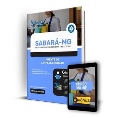 Imagem de Apostila Prefeitura de Sabará - MG - Agente de Limpeza Escolar - Edito