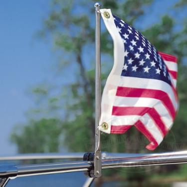 Imagem de Bastão de bandeira de púlpito de montagem em trilho 971