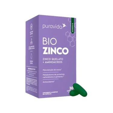 Imagem de Bio Zinco Quelato 30 Cápsulas Puravida