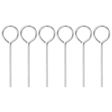 Imagem de HARFINGTON 6 chaves sextavadas para cães SAE 5/162.6 cm chave inglesa de metal para porta de cachorro com anel de vedação completo para dispositivos de saída de emergência com barra de pressão, tom