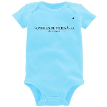Imagem de Body Bebê Vontades de milionário, bolso de estagiário - Foca na Moda, 