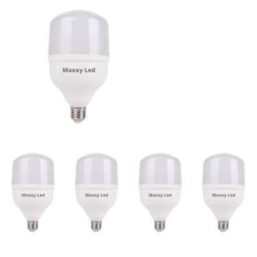 Imagem de KIT 5 Lâmpadas LED Super Bulbo 20W Bivolt Soquete E27 1600 Lumens Luz Branca 6500K Alta Eficiência e Economia Maxxy LED