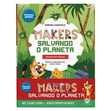 Imagem de Makers salvando o planeta - Kit com livro + jogo desplugado