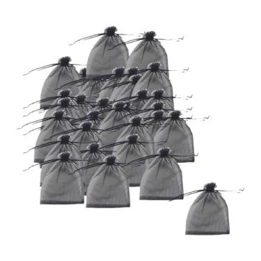 Imagem de Fenteer Sacos de proteção de frutas de 100x Protetores de frutas de malha para árvores frutíferas cobre sacos de rede de frutas para uvas de jardim de pomar, Altura 12 Cm