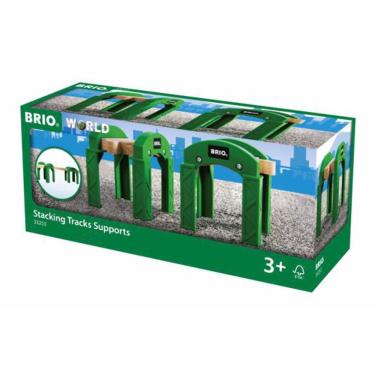Imagem de Acessório de trem de brinquedo brio World Stacking Track Supports