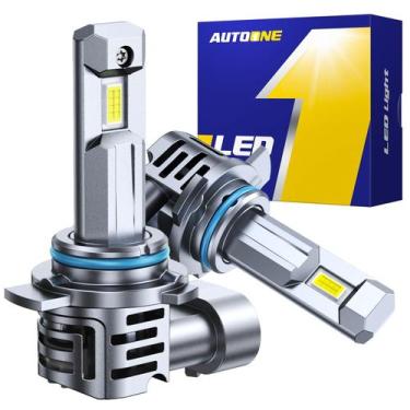Imagem de Lâmpadas de neblina AUTOONE 9012 HIR2 24.000LM 6500K Pacote com 2