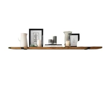 Imagem de Kit 6 Prateleira Grande Industrial Com Mão Francesa De Ferro Invertida Nicho Decoração Rustica Casa Moderna(661)