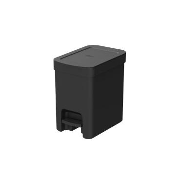 Imagem de Lixeira com Pedal Trium 6 L Preto Ou