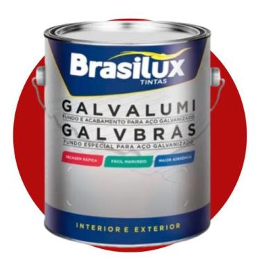 Imagem de Primer Brasifer Brasilux 18L, Vermelho