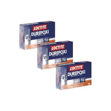Imagem de Kit com 3 Colas Loctite Durepoxi 50g