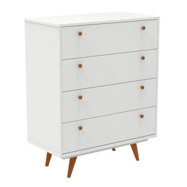 Imagem de Cômoda Mode Plus 4 GV Branca - Mobly