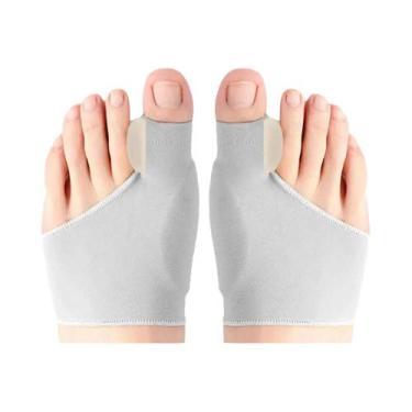 Imagem de Separador De Dedos Ajustável Corretor De Joanete Ortopédico Pedicure M