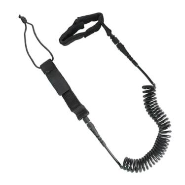 Imagem de UGPLM Surfboard colarre paddle placa perna tira tpu robusta com laço de pé SURFING LASH enrolado para shortboard Todos os tipos de pranchas de surf