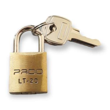 Imagem de CADEADO LATÃO PADO 20mm, Mala Armario Bolsas