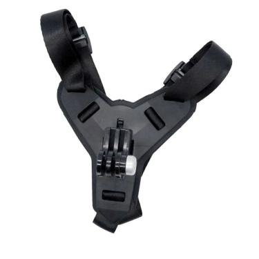 Imagem de Fivela com Adaptador Capacete Queixeira para GoPro e Similares Cor Preto