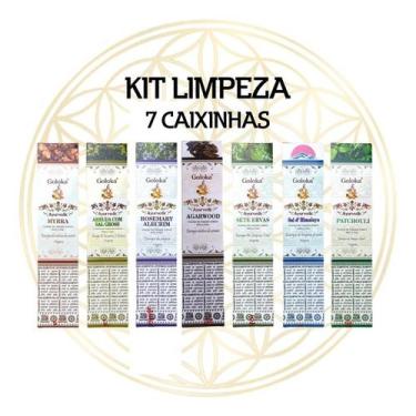 Imagem de KIT C/7 CX's - Incensos Indiano Goloka Linha Ayurvedic Varetas, KIT LI