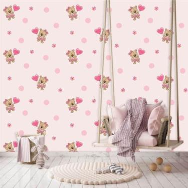 Imagem de Papel de Parede Autocolante Baby Ursinha Bailarina 250 - Geral