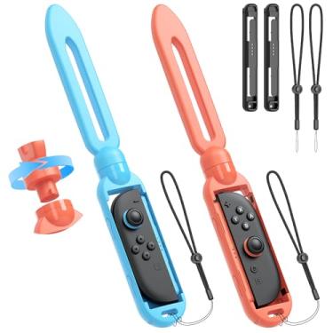 Imagem de [para //] Suporte de espada para Nintendo Switch 2/1/OLED JoyCon, acessórios de jogo de espada para Nintendo Switch Sports Chambara/Legend of Zelda: Tears of the Kingdom/Skyward Sword