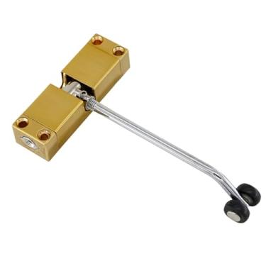 Imagem de IEUDNS Fechador de porta de mola, fecho automático de porta para converter portas articuladas em portas de fechamento automático, cozinha, casa, comercial, Ouro