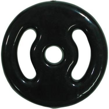 Imagem de Anilha Emborrachada 02Kg Polimet Unissex Preto