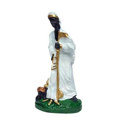 Imagem de Imagem Iroko orixá umbanda candomblé resina 10 cm - Genérico