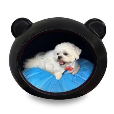 Imagem de Casa Cama Toca Pet Cachorro E Gato Com Almofada Dupla Face M - Foster 