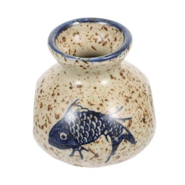 Imagem de PRETYZOOM Vaso de gelo seco, palito, decoração de mesa, decoração de plantas falsas, manto, decoração japonesa, diamante, geométrico, decoração, plantas, coquetel, flor, cerâmica, vintage