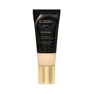 Imagem de Eudora Glam Skin Sculpt Base Líquida Semi Matte Cor 10 30ml