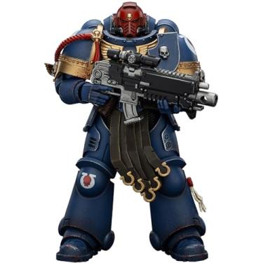 Imagem de JOYTOY Warhammer 40k Space Marine 2，Ultramarines Sergeant Gadriel-Collectors Edition 1/18 Action Figure Collect and Display Model