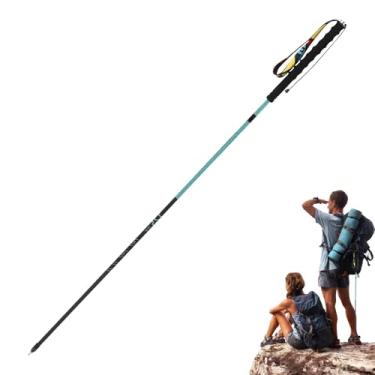 Imagem de Bastões De Trekking Para Caminhada - Bastões Telescópicos | Portátil De Bloqueio Rápido Bastão Retrátil Para Homens Mulheres Escalada Corrida Mochilismo Caminhada Atividades Ao Ar Livre