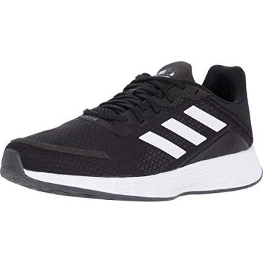 Imagem de adidas Tênis de corrida Duramo Superlite feminino, Preto/branco/cinza, 8