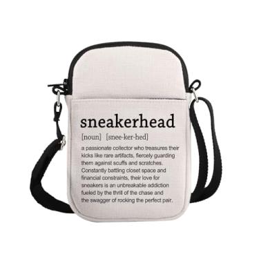 Imagem de G2TUP Shoes Lover Gift Sneakerhead Definition Makeup Bag Snkr Fan Cosmetic Bag Tênis Presente Sapatos Fan Zipper Bolsa de Viagem (Definição Sneakerhead S)