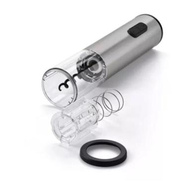 Imagem de Kit Abridor De Vinho Saca Rolha Elétrico Recarregável Usb - ATENA