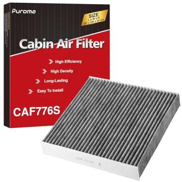 Imagem de Puroma Filtro de ar de cabine com carvão ativado, substituição para CF11776, compatível com Infiniti JX35, QX60 e Altima, Maxima, Murano, Pathfinder