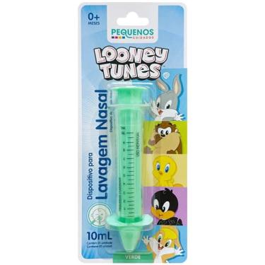 Imagem de SERINGA P/ LAVAGEM NASAL PEQUENOS CUIDADOS - LOONEY TUNES - VERDE