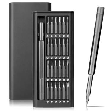 Imagem de Conjunto de Chaves de Fenda Philips Hexagonais de Precisão Kit 24 Peças Magnéticas Para Notebook Celular Óculos Relógio Eletrônicos