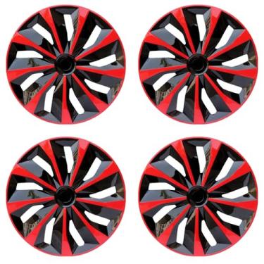 Imagem de Aiqiying Capa de Roda de Substituição R15, Tampa Universal de Aro de Roda, Material Abs, Acessórios Externos para Carro, Caminhão, Suv, Conjunto de 4