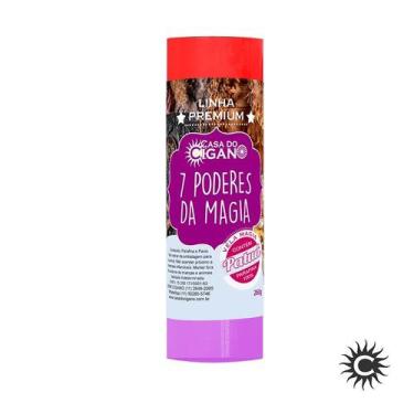 Imagem de Vela 7 Dias Sete Poderes da Magia c/ essência e patuá - Linha Premium 