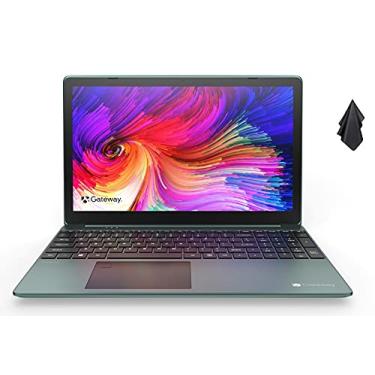 Imagem de Computador portátil ultra fino 2021 Gateway 15,6" FHD, Intel Core i5-1035G1, 16GB RAM, 1 TB SSD, ajustado por THX Audio, Webcam, HDMI, scanner de impressão digital, Cortana, compatível com sala de aula Google, Windows 10, verde