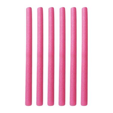 Imagem de rockible 6 peças de capas de espuma para postes de trampolim, 15,75 polegadas, acolchoamento de substituição para cama de salto ao ar livre para meninos e, Rosa