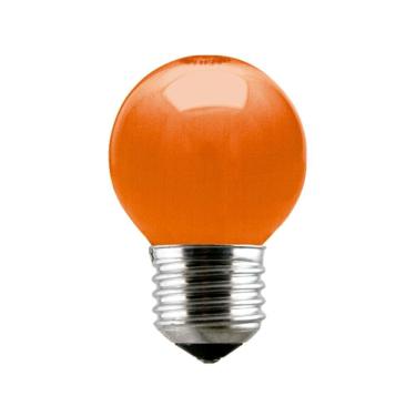 Imagem de Lâmpada Incandescente Taschibra Bolinha 15W 110V Laranja
