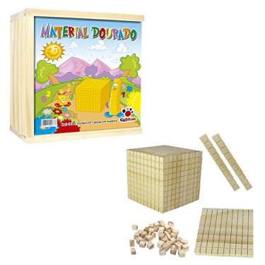 Imagem de Material Dourado 611 Peças em Madeira Ciabrink