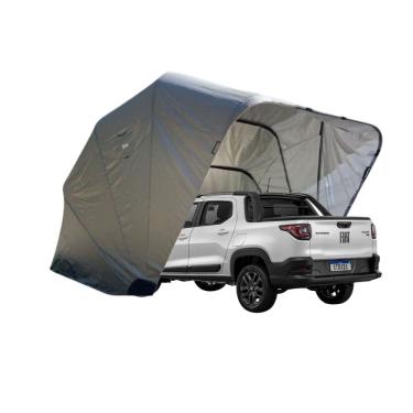 Imagem de Garagem Retrátil Para Fiat Strada- Iglucar (M) - Aluminizada.