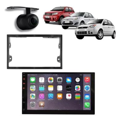 Imagem de Central Multimídia 2 Din Mp5 Golf Câmera Moldura Tela